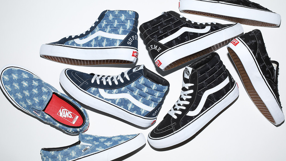 Supreme's New Vans Collaboration Releases This Week