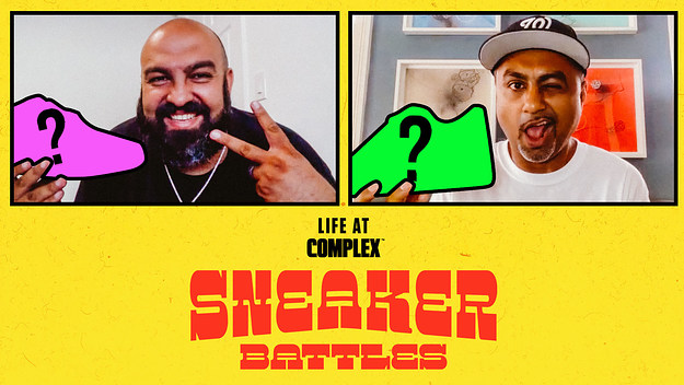 SoleStage Owner TheOriginalSaam vs OG Collector DontChargeAbdul In A SneakerBattle | #LIFEATCOMPLEX