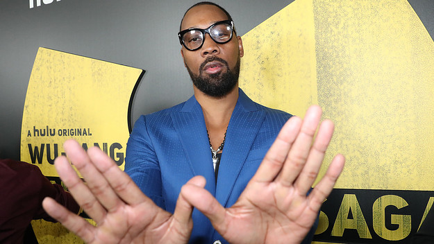 RZA attends the Wu Tang: An American Saga Premiere