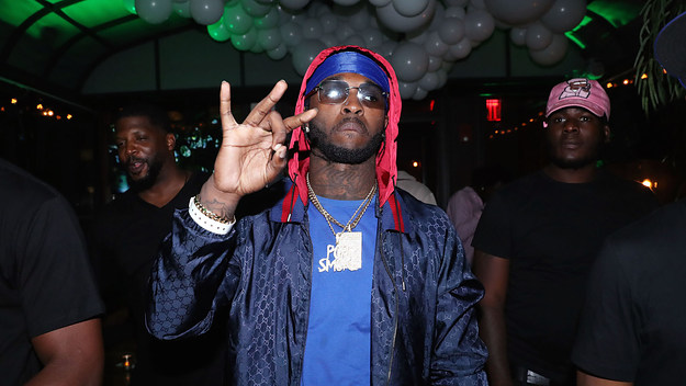 Pop Smoke attends Lil Uzi Vert's 25th Birthday