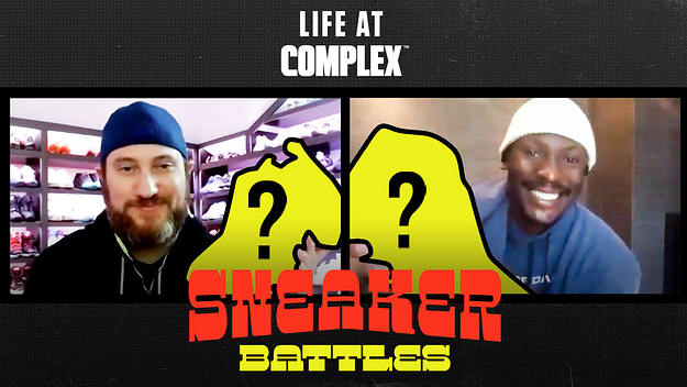 Josh Luber of StockX vs Charlotte Hornets Bismack Biyombo in a Sneaker Battle | #LIFEATCOMPLEX