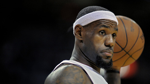 LeBron James Miami Heat 2012 Getty