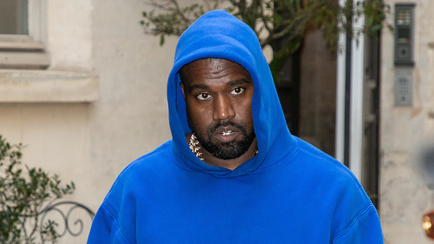 Kanye West is seen on March 02, 2020 in Paris, France