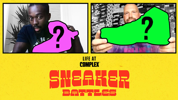 WWE Superstar Kofi Kingston vs Elite Sneaker Customizer Mache In A SneakerBattle | #LIFEATCOMPLEX