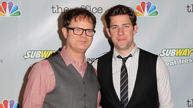 John Krasinksi and Rainn Wilson