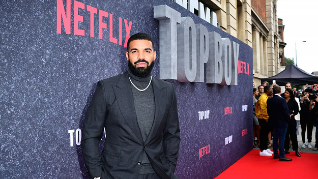 Drake attending the UK premiere of Top Boy at the Hackney Picturehouse in London