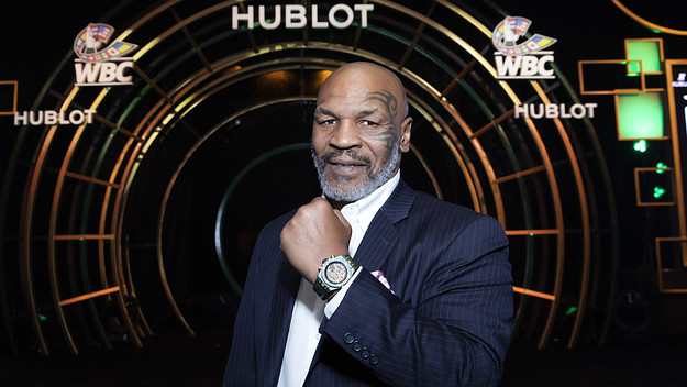 Mike Tyson attends the Hublot x WBC "Night of Champions" Gala