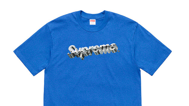 Supreme Chrome Logo Tee