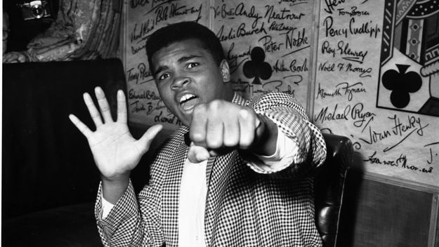 American boxer Muhammad Ali