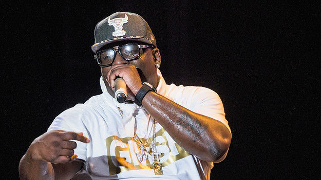 Rappers Turk and Lil Wayne perform during the Hot Boys reunion
