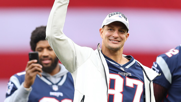 Former NFL player Rob Gronkowski