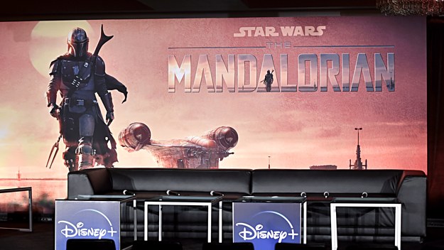 Sign for 'The Mandalorian'