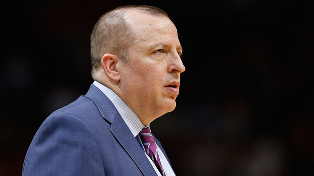 Head coach Tom Thibodeau of the Minnesota Timberwolves