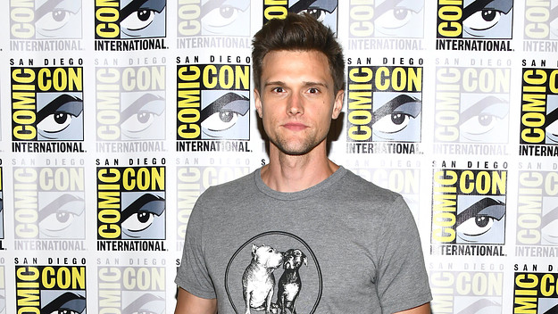 Hartley Sawyer attends 2019 Comic Con International.