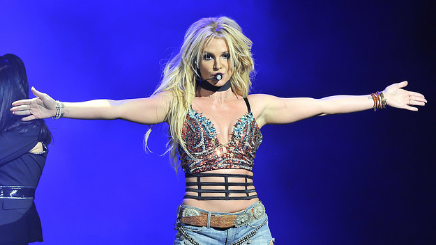 Britney Spears performs at the NOW 99.7 Triple Ho Show 7.0 t SAP Center.