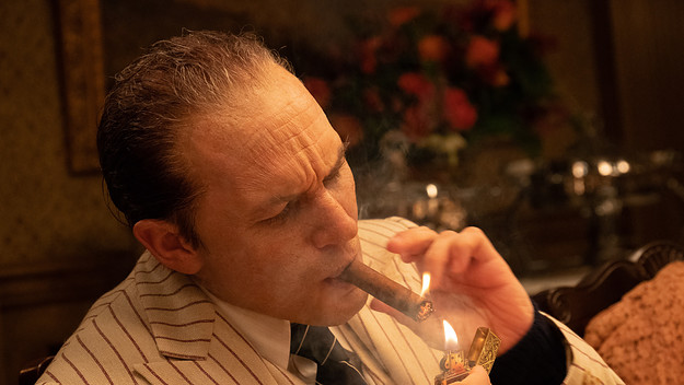 Tom Hardy as Al Capone in 'Capone'