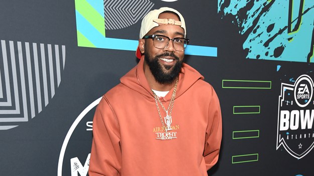 Marcus Jordan at the Bud Light Super Bowl Music Fest