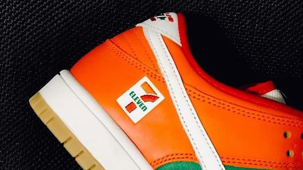 7 Eleven x Nike SB Dunk Low Heel