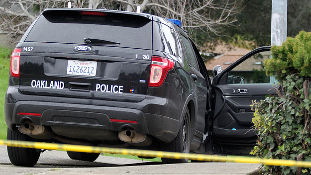 This Oakland police car