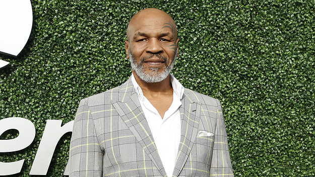 Former heavy weight boxer Mike Tyson