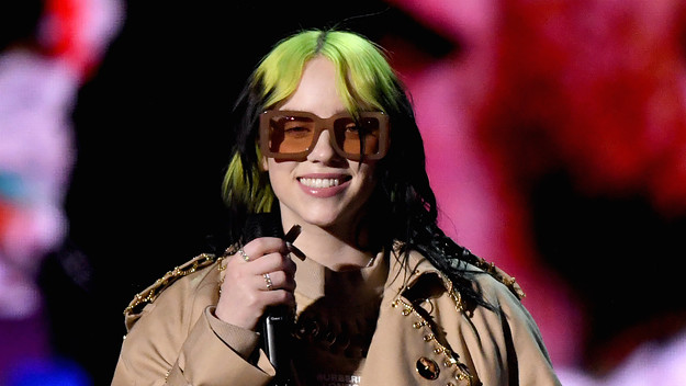 Billie Eilish attends The BRIT Awards 2020