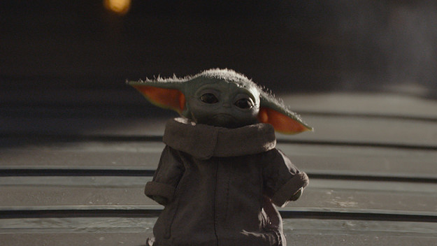 Baby Yoda, aka The Child from the Star Wars franchise's Disney+ series 'The Mandalorian'