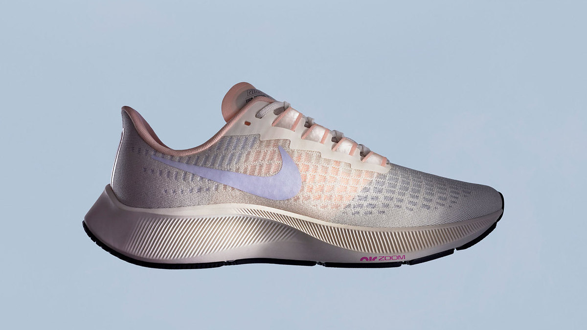 Nike Air Zoom Pegasus 37 White Lateral