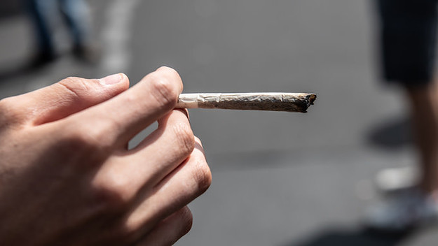 marijuana cigarette