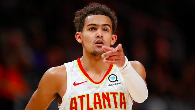 Trae Young #11 of the Atlanta Hawks