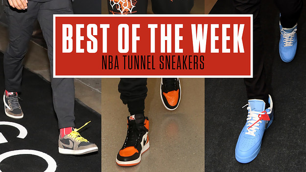NBA tunnel Kicks Week 8 Lead