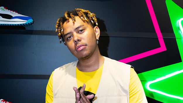 YBN Cordae at Puma's Melbourne store