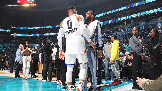 Nipsey Hussle and Russell Westbrook