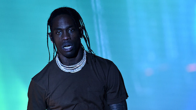Travis Scott performs during the 2019 Rolling Loud music festival.
