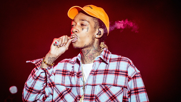 Wiz Khalifa performs onstage