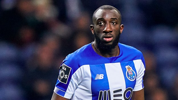 Moussa Marega of FC Porto looks on