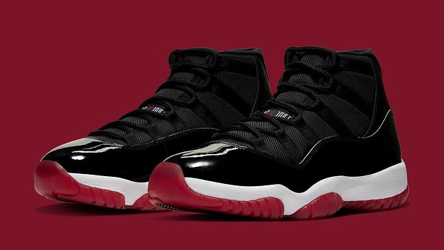 air jordan 11 xi retro bred 2019 378037 061 pair