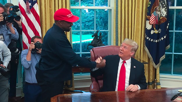 Kanye and Trump