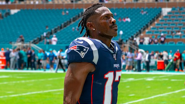 New England Patriots Wide Receiver Antonio Brown