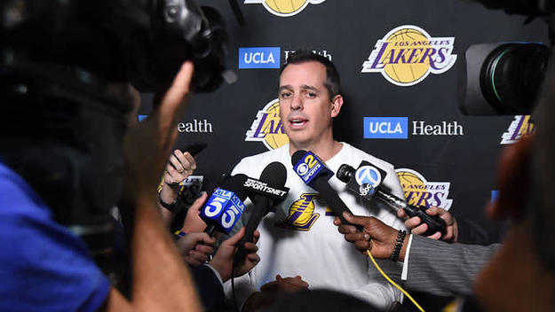 Lakers coach Frank Vogel