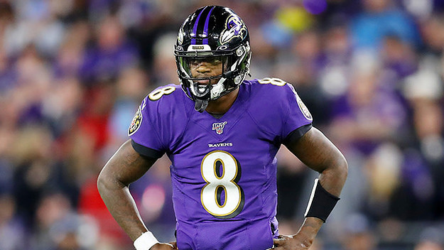 This is a photo of Lamar Jackson