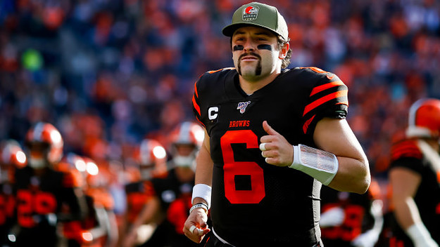 Quarterback Baker Mayfield #6 of the Cleveland Browns