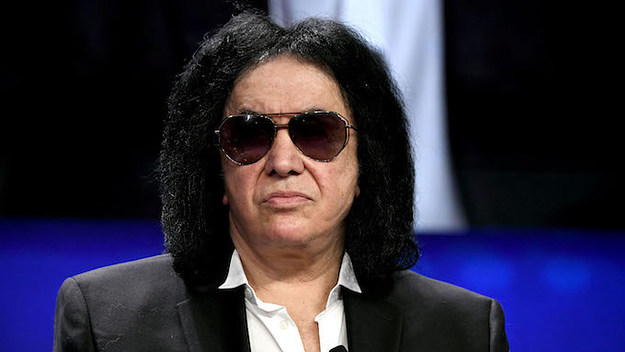 Gene Simmons participates in panel discussion during annual Milken Institute Global Conference.
