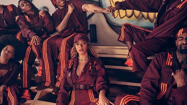 Beyonce Adidas Ivy Park Lookbook popeyes