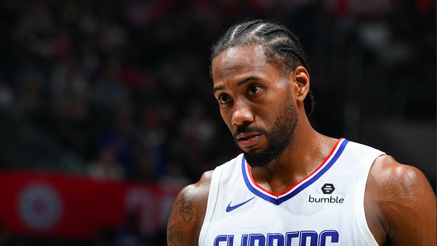 Kawhi Leonard #2 of the LA Clippers