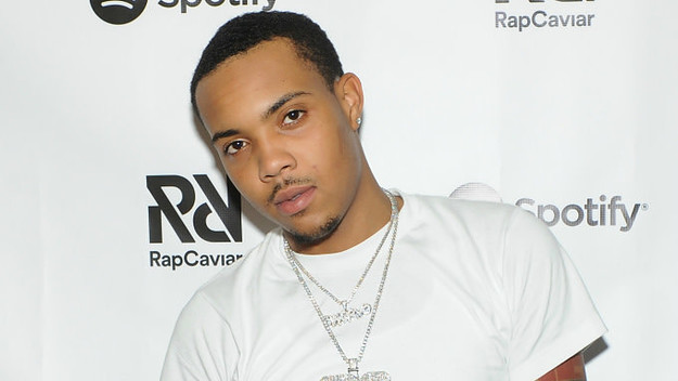 G Herbo poses backstage at Spotify's RapCaviar