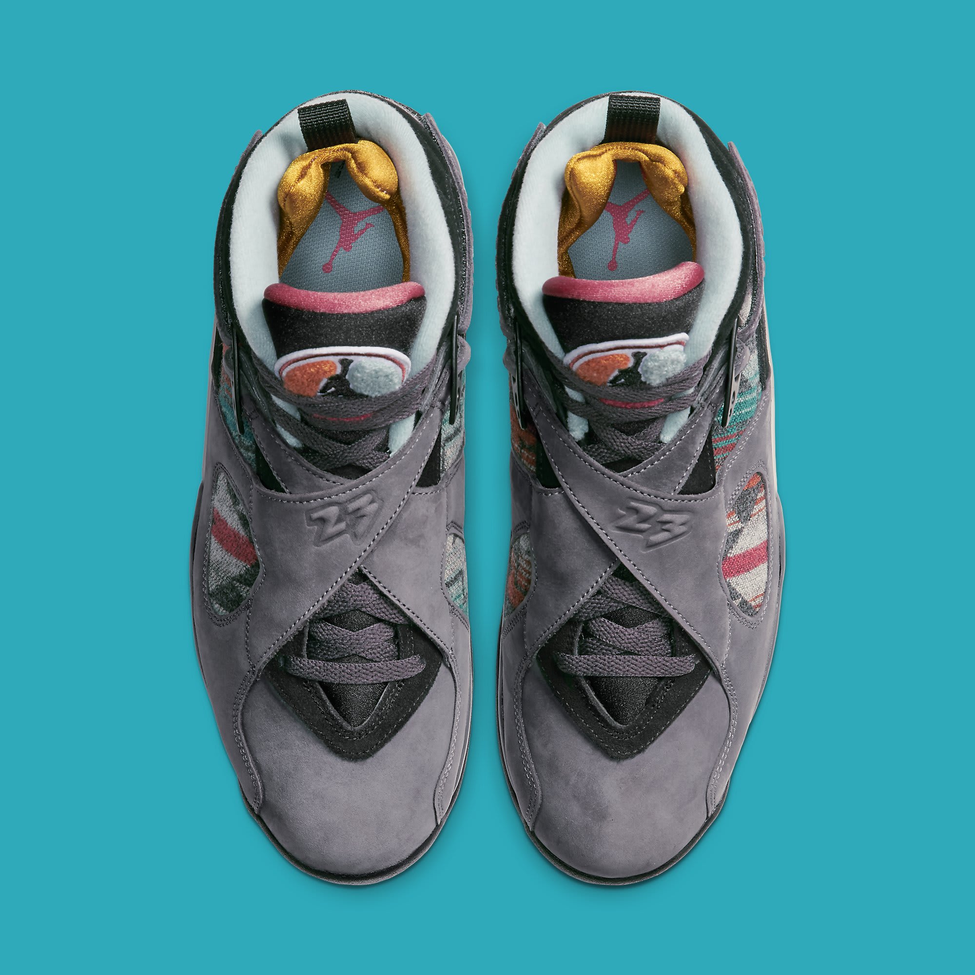 An Official Look at the Pendleton x Air Jordan 8