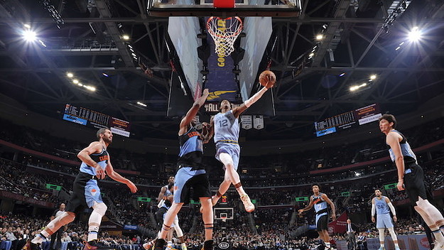 Ja Morant against the Cavaliers.
