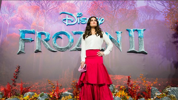 Idina Menzel attends the "Frozen 2" European premiere