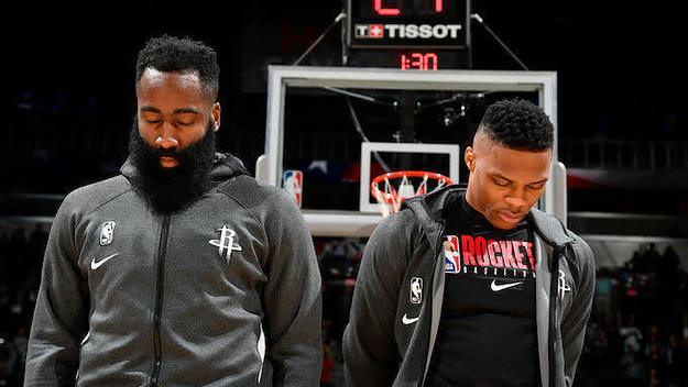 This is a picture of Westbrook and Harden.