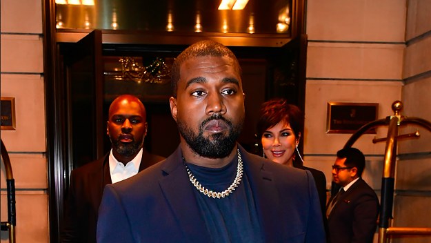 Kanye West is seen out and about in Manhattan